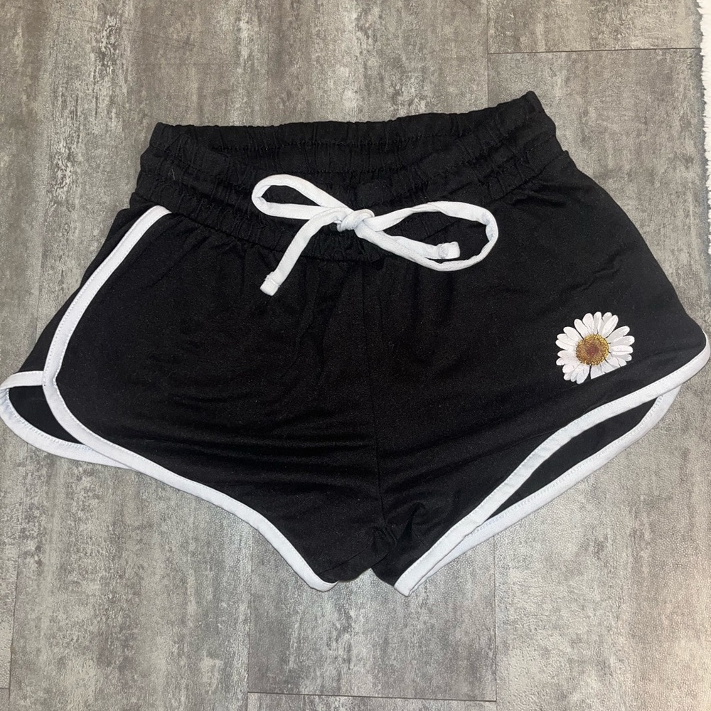 Black dolphin shorts